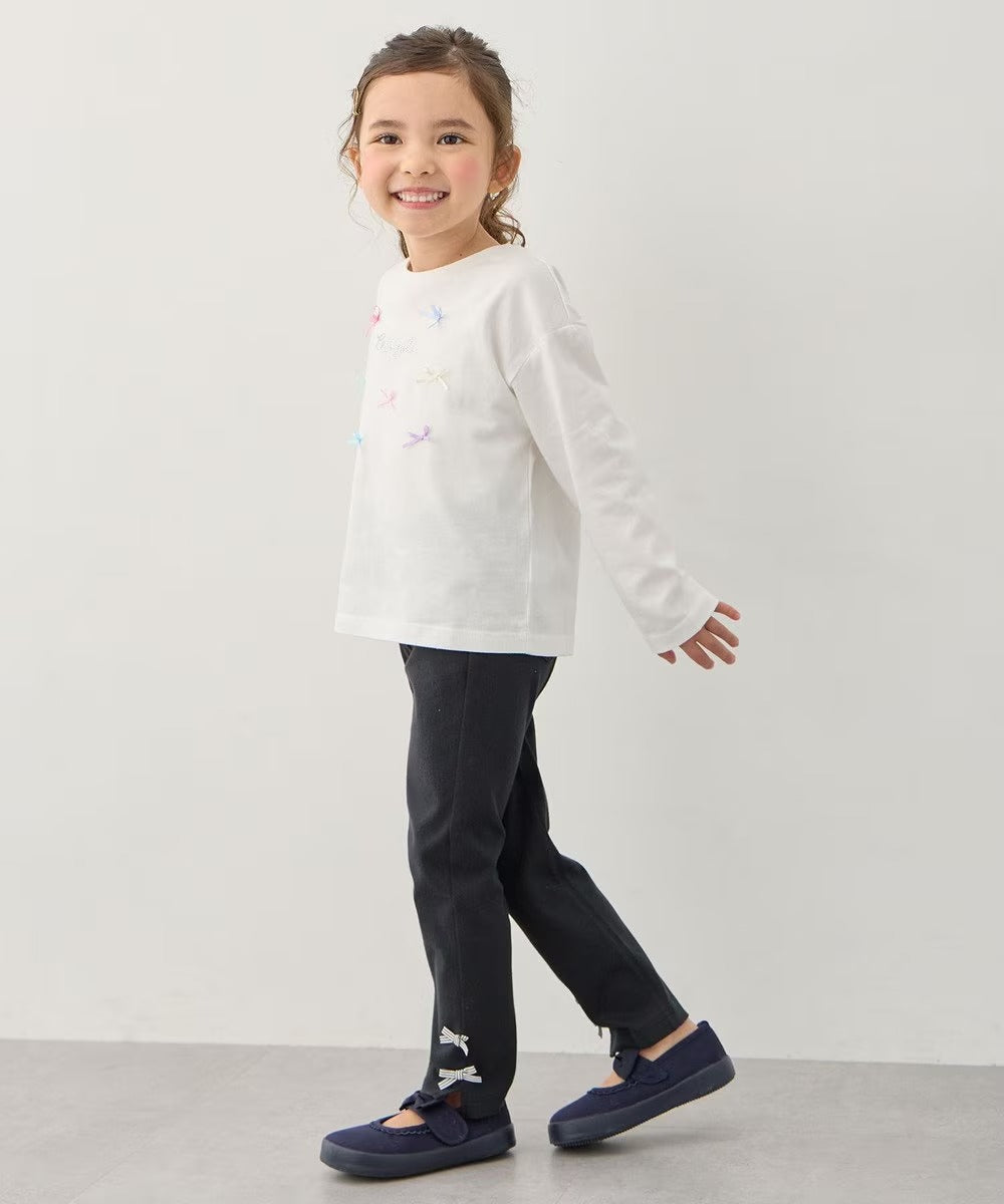 日本童裝 aF#a325 彈性牛仔長褲 90-150cm 女童款 夏季 PANTS