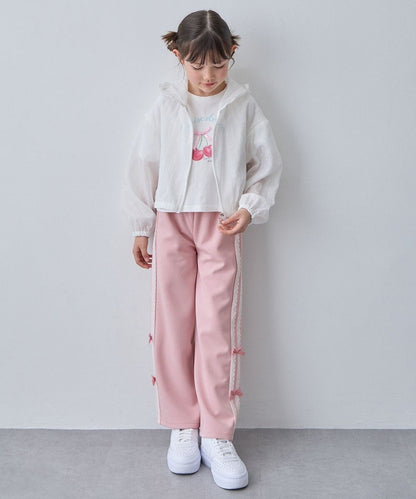 日本童裝 aF#a325 薄透風褸 110-160cm 女童款 夏季 OUTERWEAR