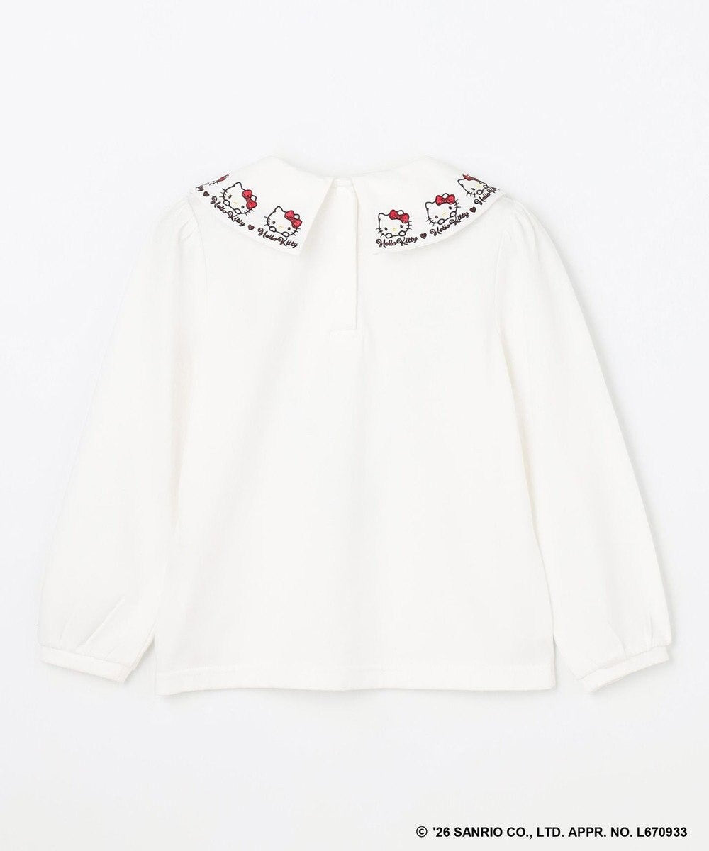 日本童裝 ANY#26 x Sanrio Hello Kitty 刺繡領襯衫 110-150cm 女童款 秋季 TOPS 面試/宴會/表演