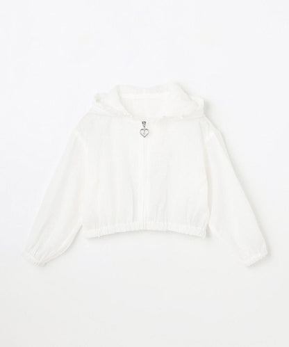 日本童裝 aF#a325 薄透風褸 110-160cm 女童款 夏季 OUTERWEAR