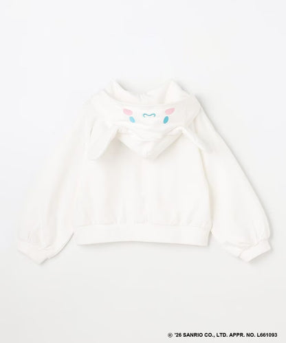 日本童裝 aF#a325 x Sanrio Cinnamoroll 可愛大耳外套 110-150cm 女童款 夏季 OUTERWEAR