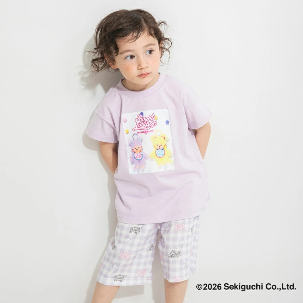 日本童裝 Branshes x monchhichi 睡衣 80-150cm 男童款/女童款 夏季 睡衣系列  TOPS PANTS
