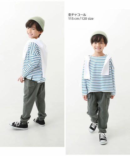 日本童裝 dev!rock 運動工裝褲 100-160cm 男童款 PANTS 春季