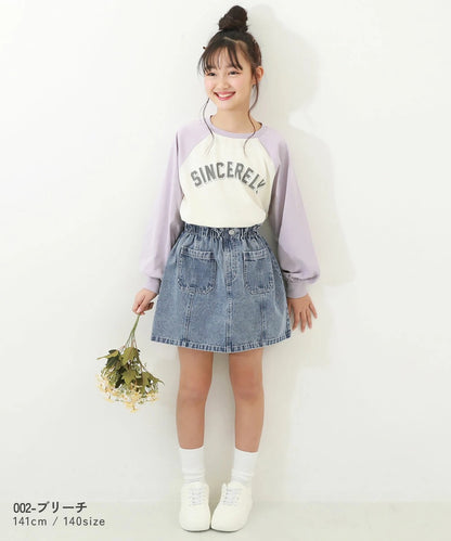 日本童裝 dev!rock 牛仔短裙 100-160cm 女童款 SKIRTS 夏季