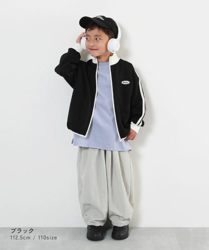 日本童裝 dev!rock 側條紋拉鍊外套 100-160cm 男童款/女童款 OUTERWEAR 春季