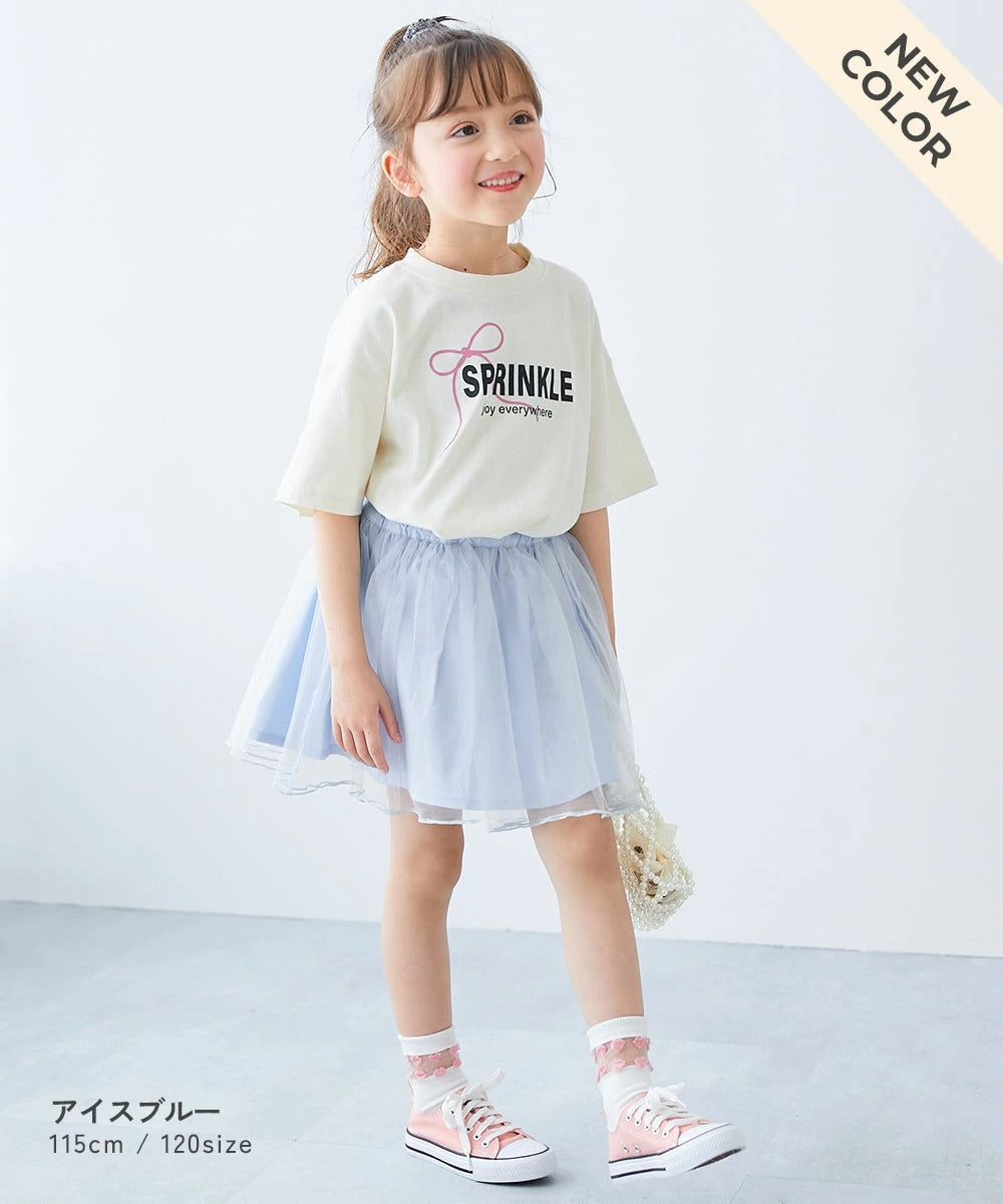 日本童裝 dev!rock 飄逸薄紗短裙 80-140cm 女童款 夏季 SKIRTS