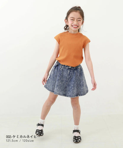 日本童裝 dev!rock 牛仔短裙 100-160cm 女童款 夏季 SKIRTS