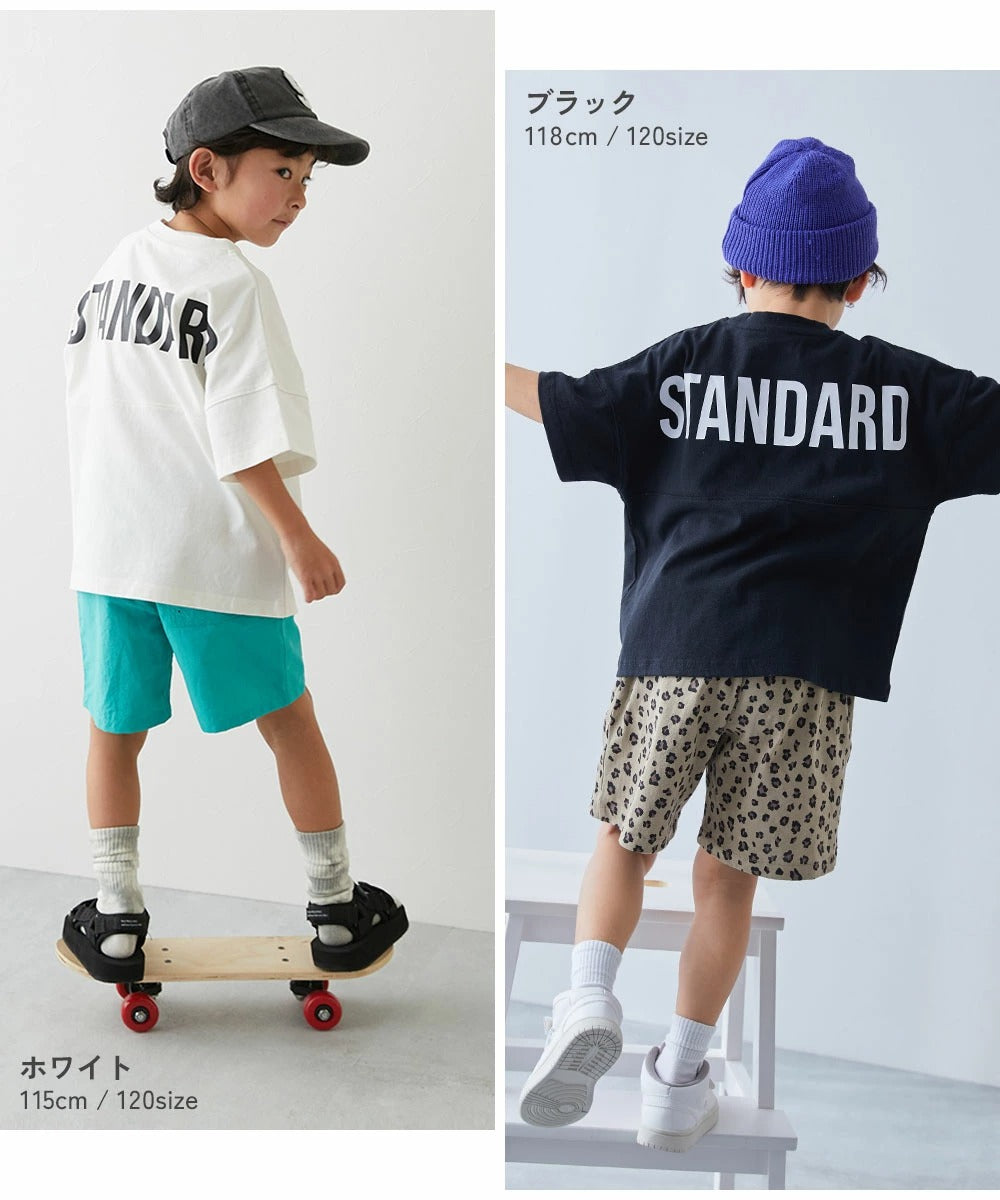 日本童裝 dev!rock 耐穿 耐洗不易變形 字母印花短袖上衣 80-160cm 男童款/女童款 TOPS 夏季