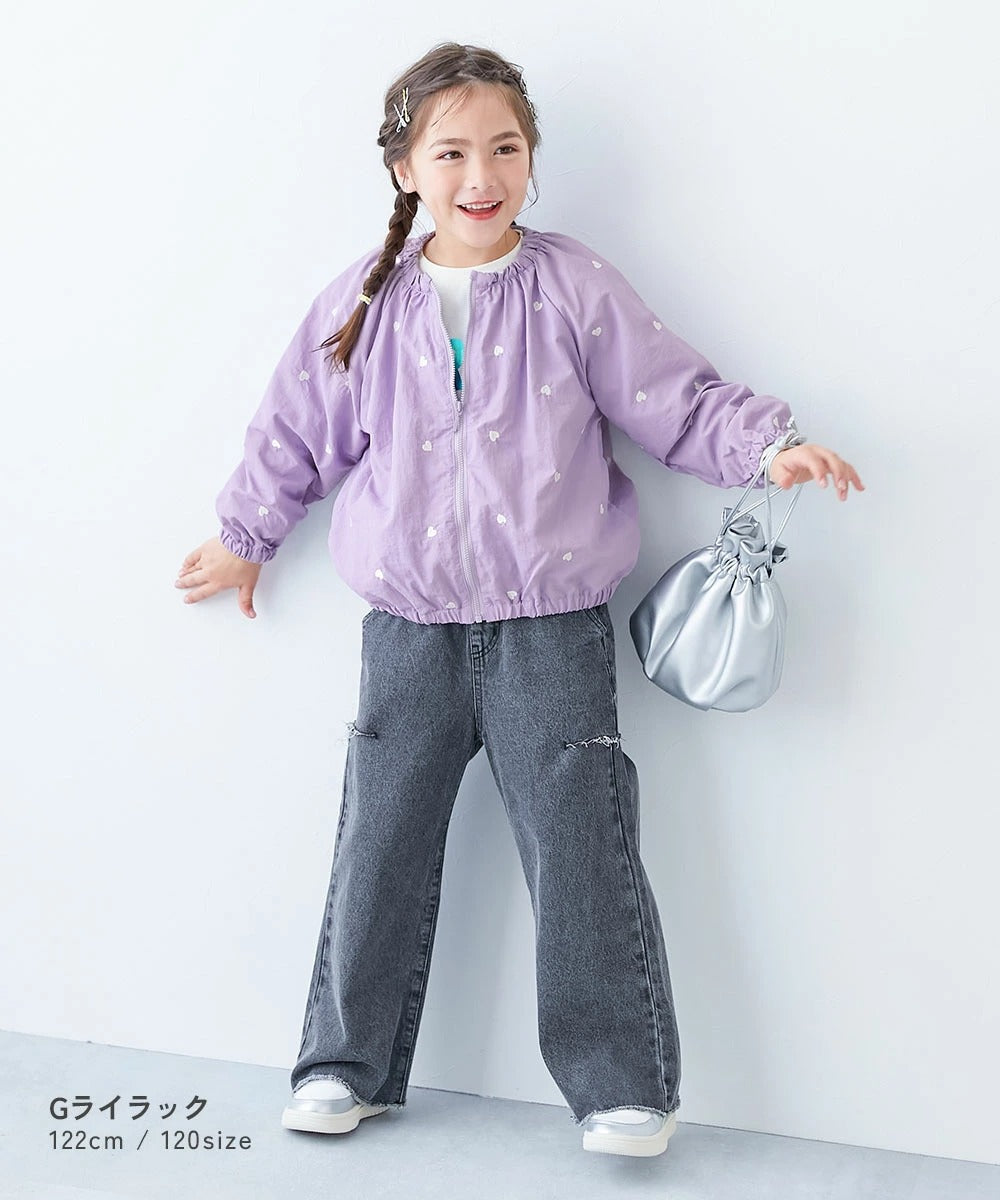 Japanese children's clothing dev!rock waterproof series stand collar thin jacket 100-160cm boys/girls spring and summer outerwear