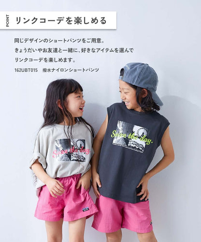 Japanese children's clothing dev!rock waterproof series stand collar thin jacket 100-160cm boys/girls spring and summer outerwear