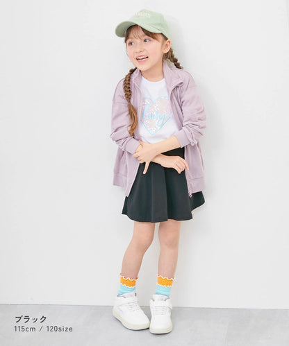 日本童裝 dev!rock 彩色純色兒童短裙 80-160cm 女童款 夏季SKIRTS
