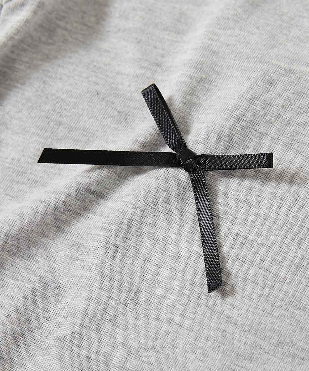 日本童裝 dev!rock 緞帶長袖上衣 100-160cm 女童款 TOPS 春季