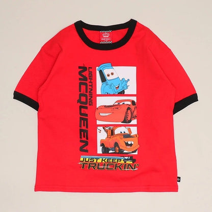 Japanese BDL x Disney parent-child print tops (80-150cm) for boys and girls (summer TOPS) 