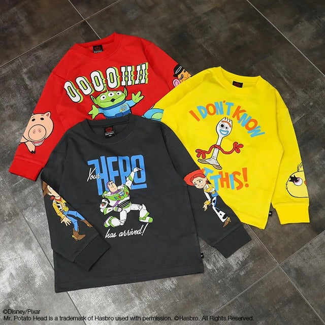 Japanese BDL x Disney parent-child print tops (80-150cm) for boys and girls (summer TOPS) 
