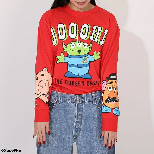 Japanese BDL x Disney parent-child print tops (80-150cm) for boys and girls (summer TOPS) 