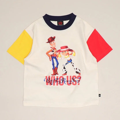 Japanese BDL x Disney parent-child print tops (80-150cm) for boys and girls (summer TOPS) 