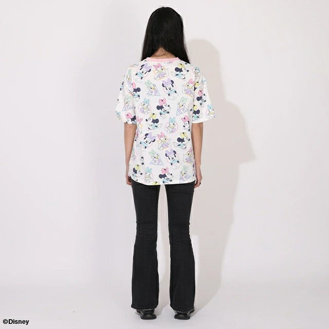 Japanese BDL x Disney parent-child print tops (80-150cm) for boys and girls (summer TOPS) 