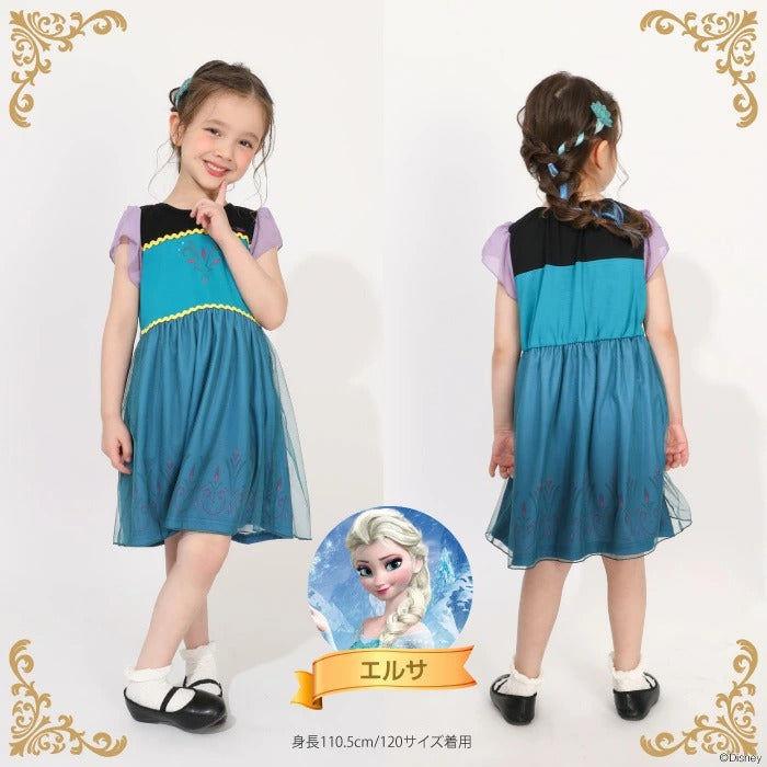 日本童裝 BDL x Disney Princess公主連身裙 90-130cm 女童款 夏季 DRESSES