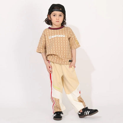 Japanese BDL x Disney parent-child print tops (80-150cm) for boys and girls (summer TOPS) 