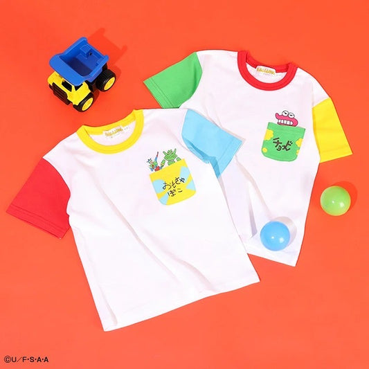 Japanese BDL x Disney parent-child print tops (80-150cm) for boys and girls (summer TOPS) 