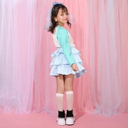 Japanese BDL x Disney parent-child print tops (80-150cm) for boys and girls (summer TOPS) 