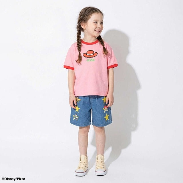 Japanese BDL x Disney parent-child print tops (80-150cm) for boys and girls (summer TOPS) 