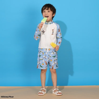 Japanese BDL x Disney parent-child print tops (80-150cm) for boys and girls (summer TOPS) 