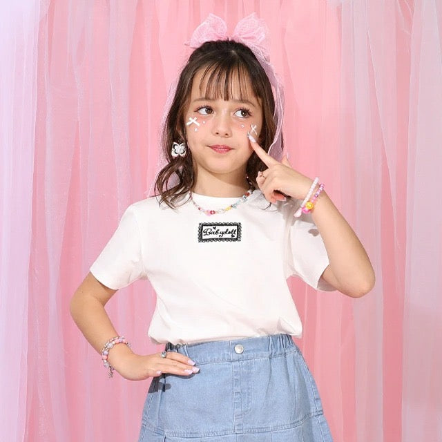 Japanese BDL x Disney parent-child print tops (80-150cm) for boys and girls (summer TOPS) 