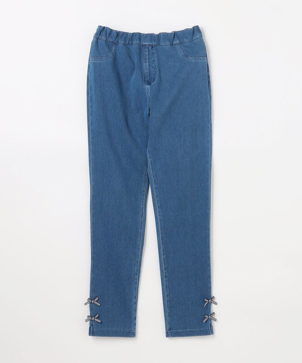 日本童裝 aF#a325 彈性牛仔長褲 90-150cm 女童款 夏季 PANTS