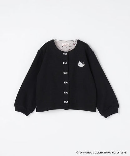 日本童裝 ANY#26 x Sanrio Hello Kitty 蝴蝶扣外套 100-150cm 女童款 秋季 OUTERWEAR 聖誕紅/新年紅