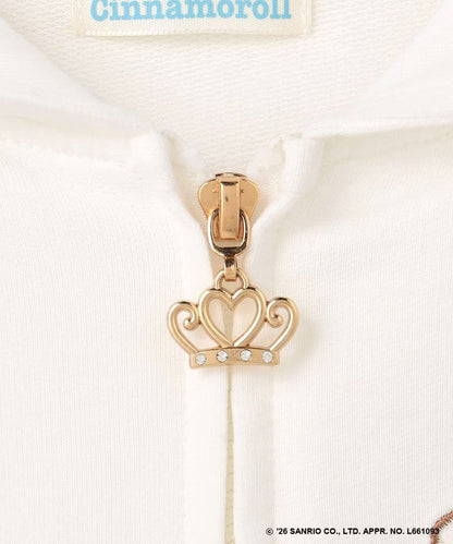 日本童裝 aF#a325 x Sanrio Cinnamoroll 可愛大耳外套 110-150cm 女童款 夏季 OUTERWEAR