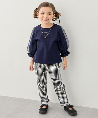 日本童裝 aF#a325 休閒長褲 100-140cm 女童款 夏季 PANTS