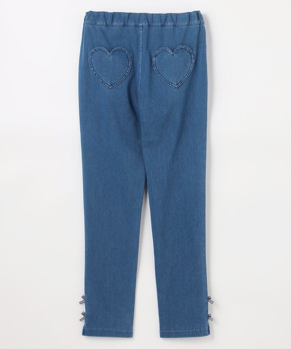 日本童裝 aF#a325 彈性牛仔長褲 90-150cm 女童款 夏季 PANTS