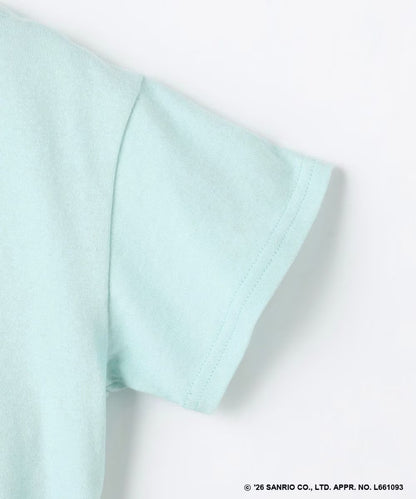 日本童裝 aF#a325 x Sanrio Cinnamoroll 印花上衣 100-150cm 女童款 夏季 TOPS