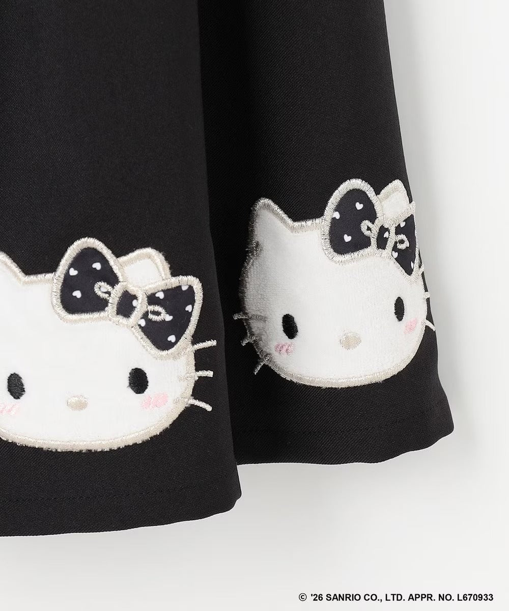 日本童裝 ANY#26 x Sanrio Hello Kitty 貼花背心裙 110-150cm 女童款 秋季 DRESSES 面試/宴會/表演