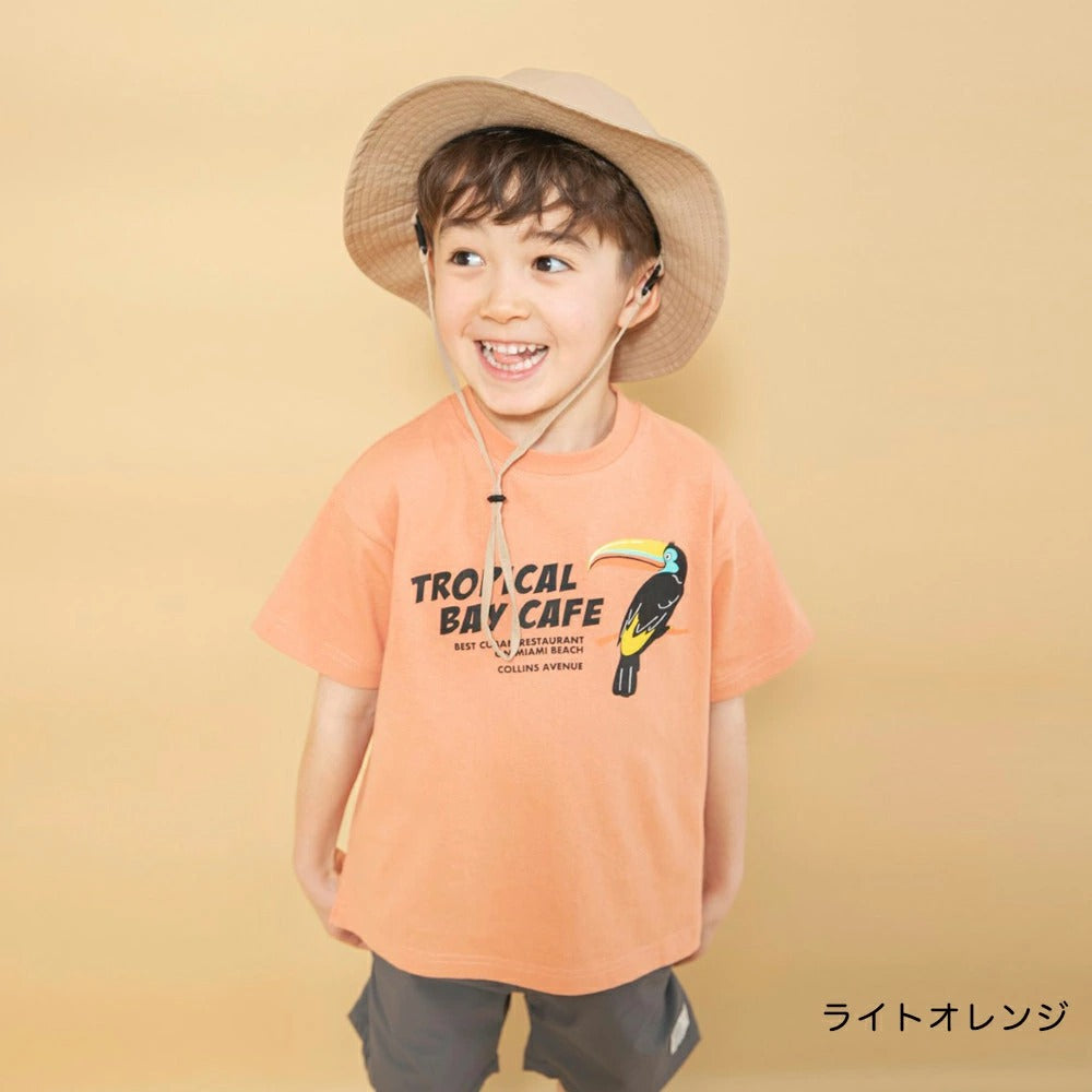 日本童裝 Branshes 印花短袖上衣 90-150cm 男童款 夏季 TOPS