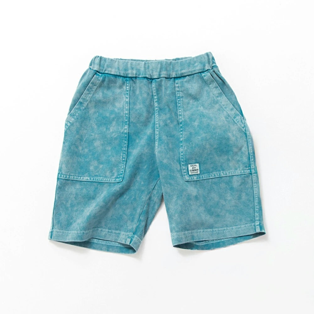 日本童裝 Branshes 復古水洗雪葩色短褲 80-150cm 男童款 夏季 PANTS