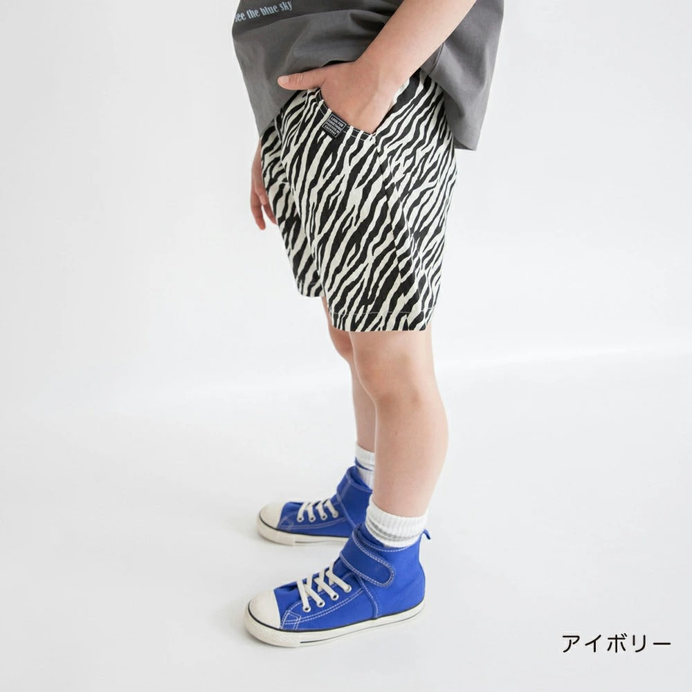 日本童裝 Branshes 動物紋短褲 80-150cm 男童款 夏季 PANTS