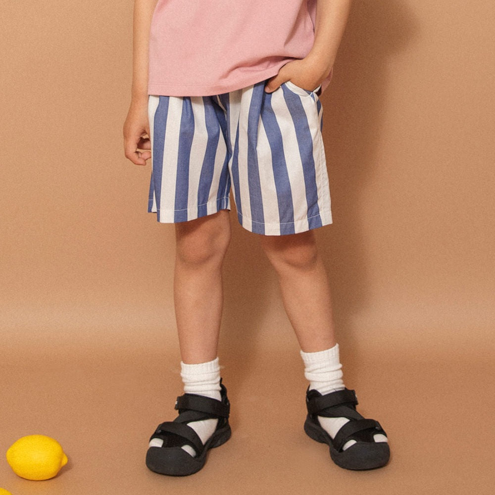 日本童裝 Branshes 條紋短褲 80-150cm 男童款 夏季 PANTS