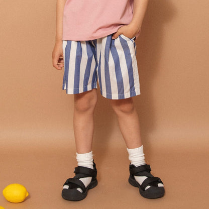 日本童裝 Branshes 條紋短褲 80-150cm 男童款 夏季 PANTS