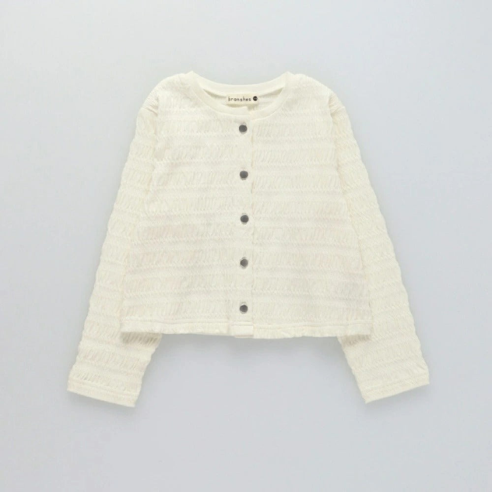 日本童裝 Branshes 防UV 皺皺外套 80-150cm 女童款 夏季 OUTERWEAR