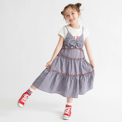 日本童裝 Branshes 吊帶連身裙 90-150cm 女童款 夏季 DRESSES