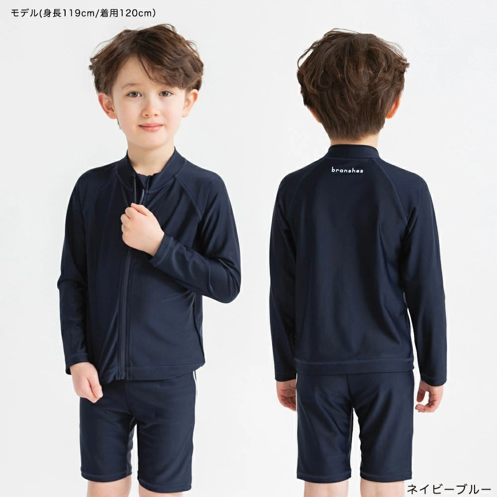 日本童裝 Branshes 泳衣外套 120-150cm 男童款 夏季 夏日玩水泳衣特輯
