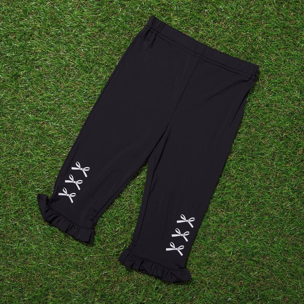 日本童裝 Branshes 接觸冷感 防UV 荷葉邊印花短褲 80-130cm 女童款 夏季 PANTS