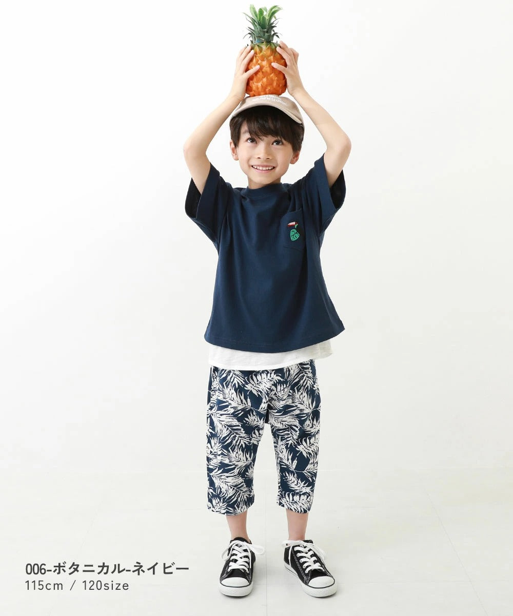 日本童裝 dev!rock 哈倫七分褲 80-160cm 男童款/女童款 PANTS 夏季