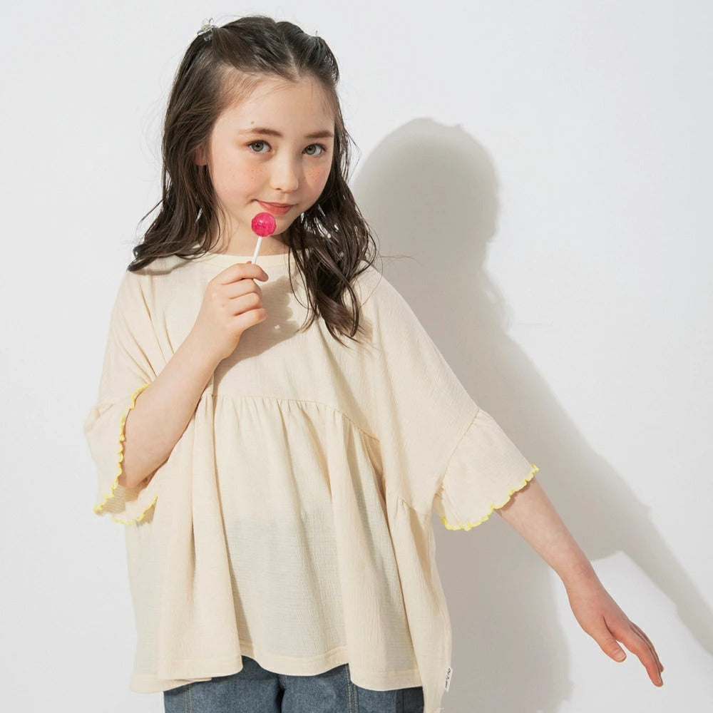 日本童裝 Branshes【Ou? by EDWIN】寬鬆上衣 90-150cm 女童款 夏季 TOPS