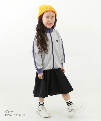 日本童裝 dev!rock 側條紋拉鍊外套 100-160cm 男童款/女童款 OUTERWEAR 春季