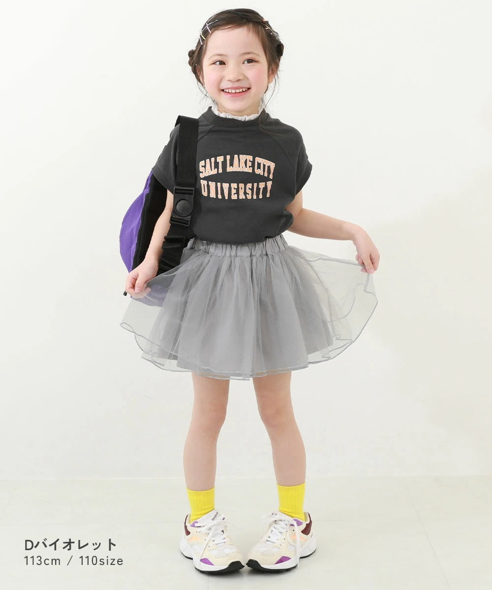 日本童裝 dev!rock 飄逸薄紗短裙 80-140cm 女童款 夏季 SKIRTS