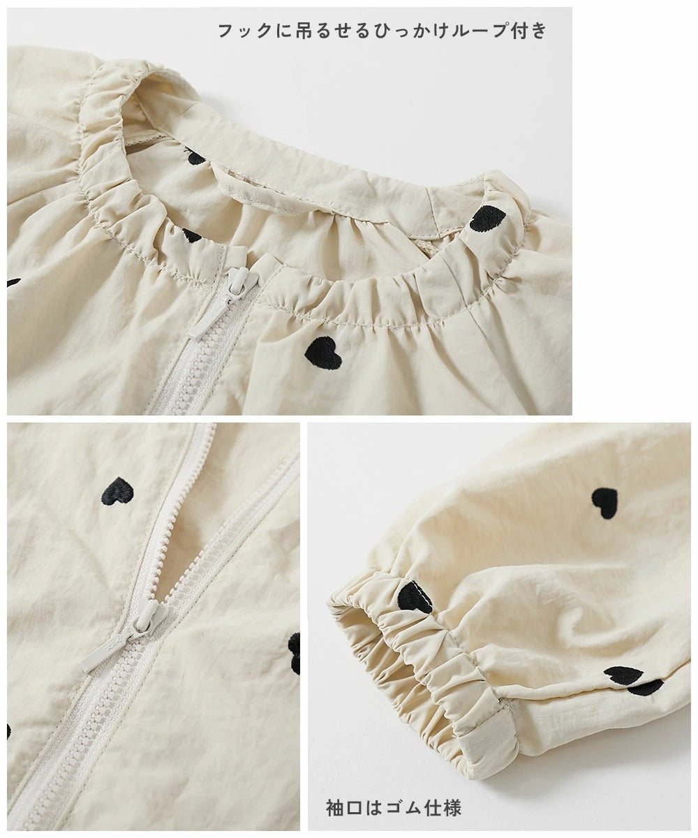 Japanese children's clothing dev!rock waterproof series stand collar thin jacket 100-160cm boys/girls spring and summer outerwear