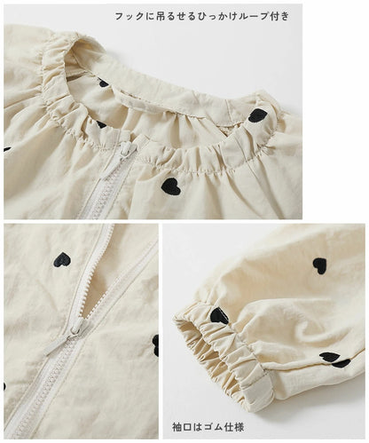 Japanese children's clothing dev!rock waterproof series stand collar thin jacket 100-160cm boys/girls spring and summer outerwear